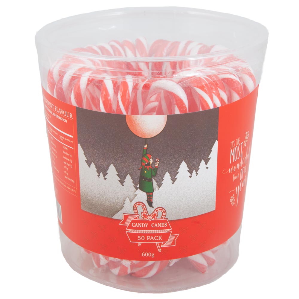 Christmas Candy Canes Bulk 50 pack Candy Bar Sydney